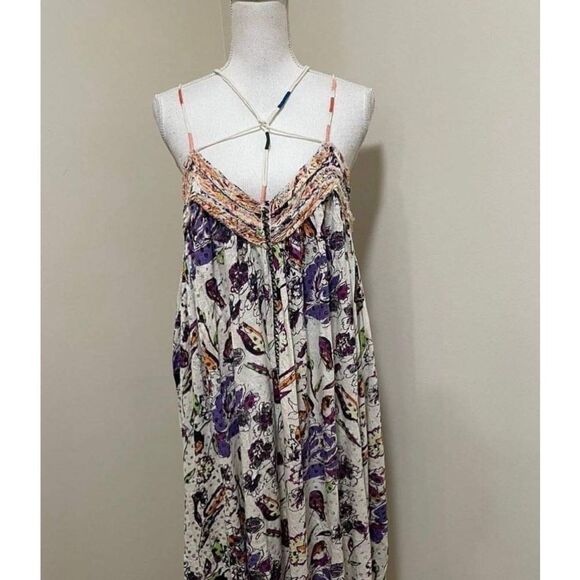 Free People Garden Party Maxi Top Size M - Picture 4 of 8